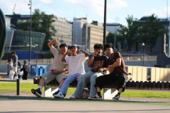 Pick up games in Oodi.