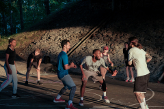 Pick up games in Hermannin koripallokenttä.